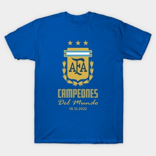 Argentina world champions Qatar 2022 T-Shirt